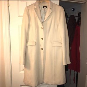 J Crew Wool Coat with Thinsulate.